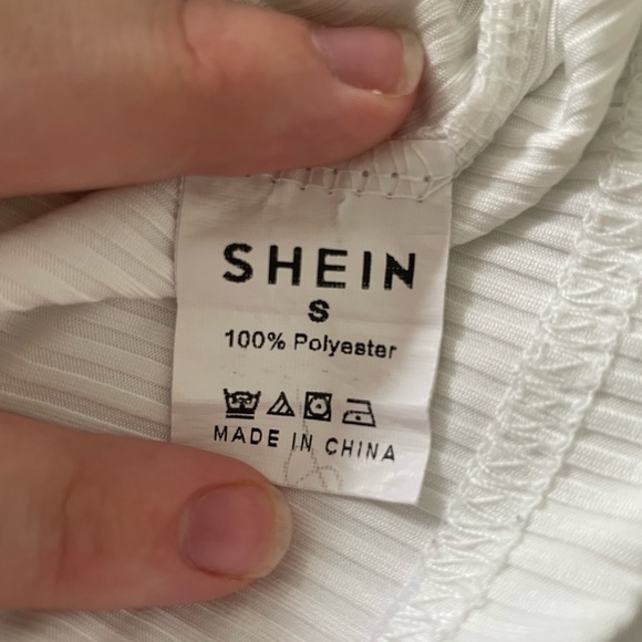 SHEIN white long sleeve - Picture 3 of 3